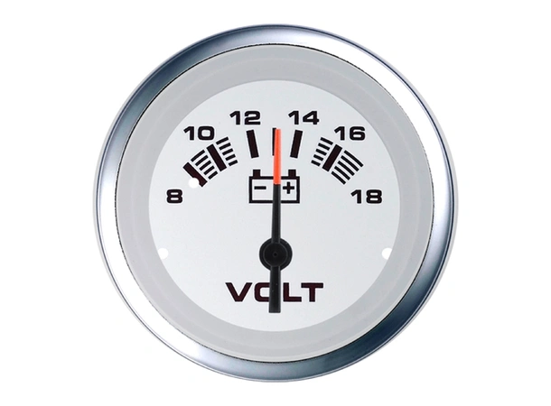 VEETHREE Voltmeter 8-18 Volt Ø2" - Lido Pro
